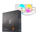 Procesador AMD Ryzen 7 7700X 5.4GHz Turbo + Corsair ICUE TITAN LINK 240 RX RGB White Water Cooler thumbnail