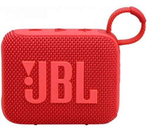 Parlante JBL GO4 Bluetooth 5.3 Resistente Polvo/Agua IP67 7Hs Red USB-C
