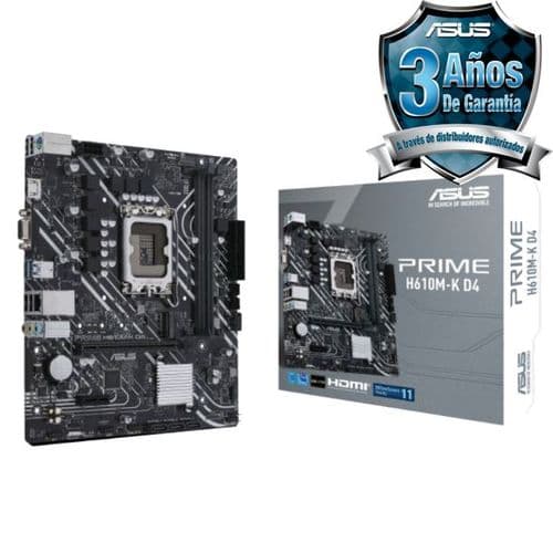 Mother Asus Prime H610m-k D4 Ddr4 S1700