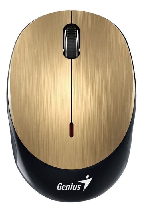 Mouse Mini Wireless Genius Nx-9000bt Gold Recargable
