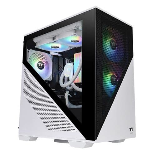Gabinete Thermaltake Divider 170 Tg Argb Templado Blanco