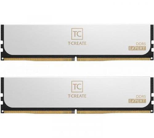Memoria Team DDR5 64GB (2x32GB) 6000Mhz T-CREATE EXPERT CL34 White Intel XMP 3.0 / AMD EXPO