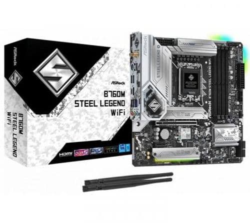 Mother Asrock B760M Steel Legend WIFI LGA1700 DDR5