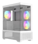 Gabinete Gamer Raidmax Infinita I801 Air White Fishtank Argb Tg thumbnail