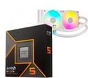Procesador AMD Ryzen 5 9600X 5.4GHz Turbo + Corsair ICUE TITAN LINK 240 RX RGB White Water Cooler thumbnail