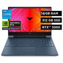 Notebook Gamer Hp 15.6" Victus 15-fa0021la I5-12450h 16gb 512gb Geforce Rtx 3050 Fhd 144hz W11h thumbnail