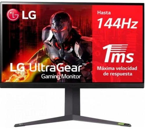 Monitor Gamer LG Ultragear 32GR93U-B 32" 4K UHD IPS 144Hz G-SYNC FreeSync Premium 1ms (GtG)