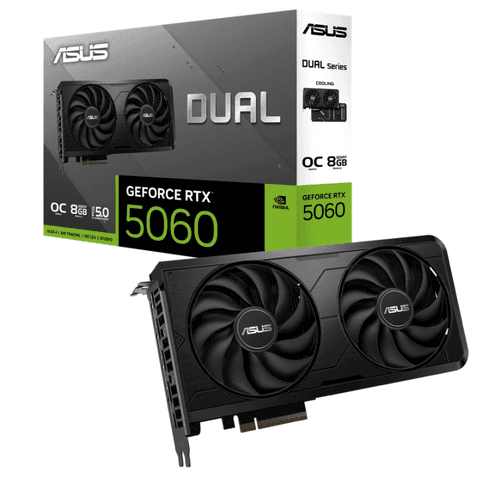 Placa De Video Asus Dual Rtx 5060 O8gb Evo