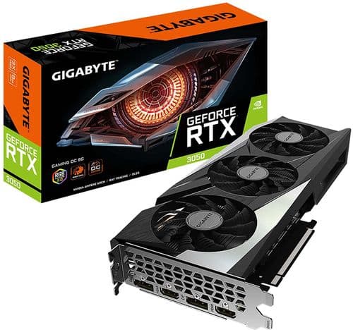 Placa de Video Gigabyte Gaming Rtx 3050 8gb OC