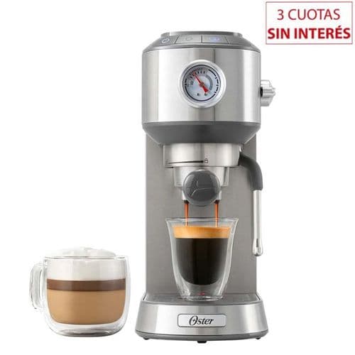 Cafetera Espresso Oster Thermoblock BVSTEM7200-054 15Bar Inox