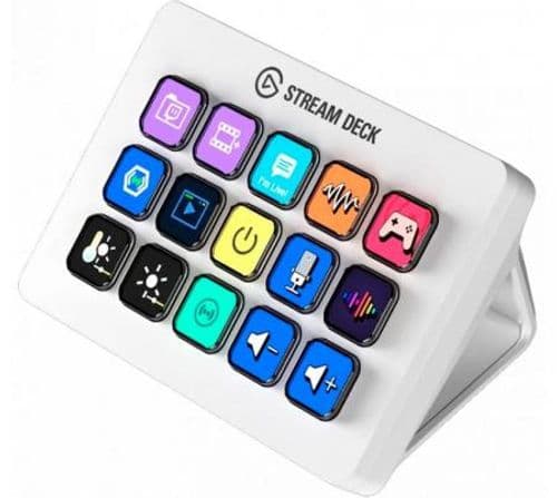 Elgato Stream Deck MK.2 15 Botones Customizables White LCD