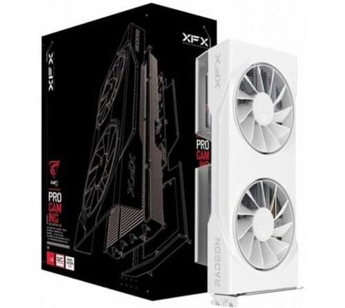 Placa de Video XFX Radeon RX 9060 XT 8GB GDDR6 Swift OC White Gaming Edition
