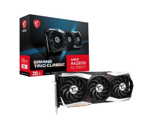 Placa de Video Msi Gaming Trio Rx 7900 Xt 20gb