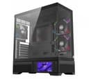 Gabinete XYZ Aurorax 100 PRO Black 3x120mm ARGB Fans LCD Display USB-C Vidrio Templado thumbnail