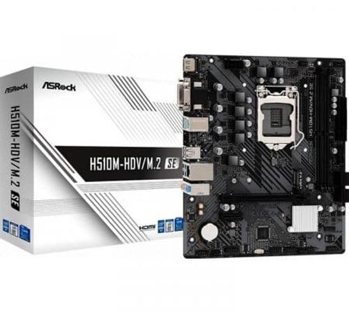 Mother Asrock H510M-HDV/M.2 SE S1200 