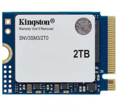 Disco Sólido SSD M.2 Kingston 2TB NV3 6000MB/s NVMe 2230 PCI-E Gen4 x4