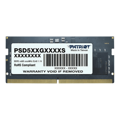 Memoria Ram Sodimm Patriot 5600Mhz DDR5