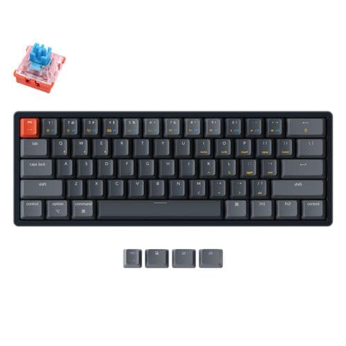 Teclado Keychron K12 60% Banana Switches