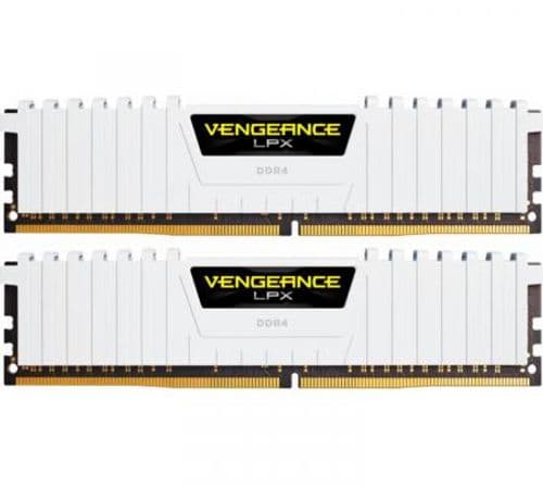Memoria Corsair DDR4 16GB (2x8GB) 3200MHz Vengeance LPX White CL16
