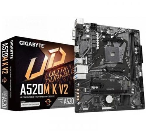Mother Gigabyte A520M K V2 DDR4 AM4 - OUTLET