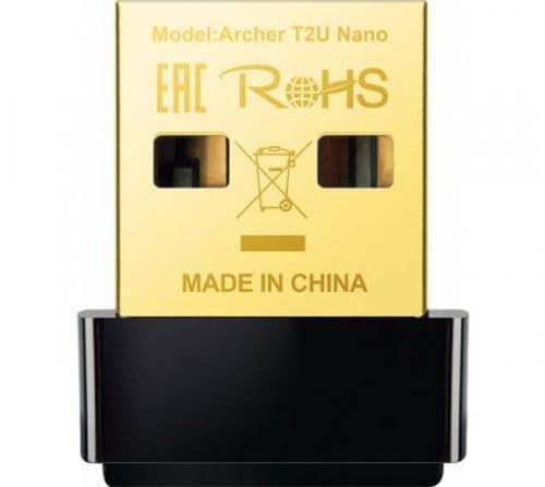 Adaptador de Red TP-Link Archer T2U AC600 Nano WIFI 5 USB