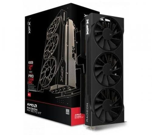 Placa de Video XFX Radeon RX 9070 XT 16GB GDDR6 Swift Triple Fan Gaming Edition