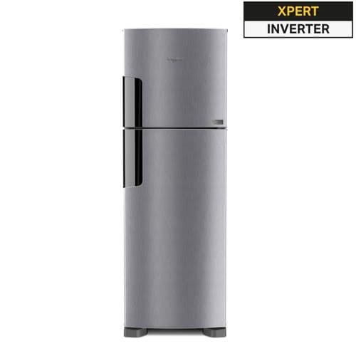 Heladera C/Freezer 386Lts Whirlpool WRM42HK No Frost Xpert Inverter Inox