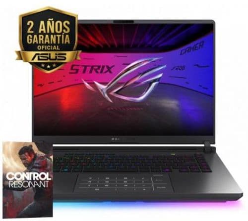 Notebook Gamer ASUS ROG Strix G16 16" Intel Core Ultra 9 275HX 32GB DDR5 SSD 1TB RTX 5080 Free DOS G615LW-S5281