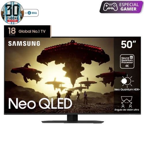 Smart TV Gaming 50" Samsung Neo QLED 4K QN50QN90CAGCZB Gris