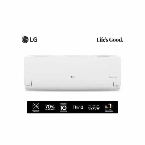 Aire Acondicionado LG Dual Cool 4500Frig (5275W) S4-W18KL31A Frío/Calor WiFi Inverter