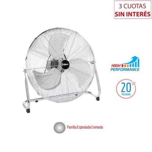 Turboventilador 20" Liliana VTFM20 High Performance Acero