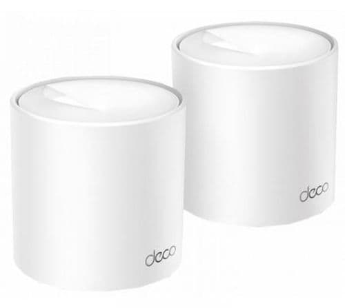 Router Mesh Tp-Link Deco X10 AX1500 WIFI 6 de Doble Banda Low Latency Pack 2