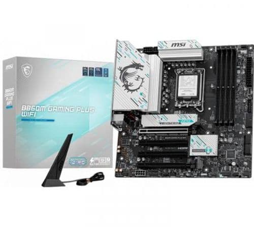 Mother MSI B860M GAMING PLUS WIFI LGA1851 DDR5  BULK - OUTLET