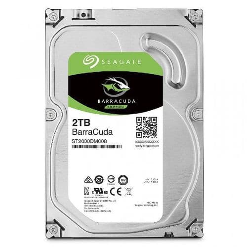 Hd Hdd 2tb Seagate Barracuda Sata Iii 3.5"