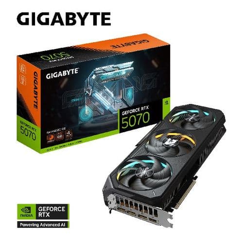 Placa De Video Geforce Rtx 5070 12gb Gigabyte Gaming Oc