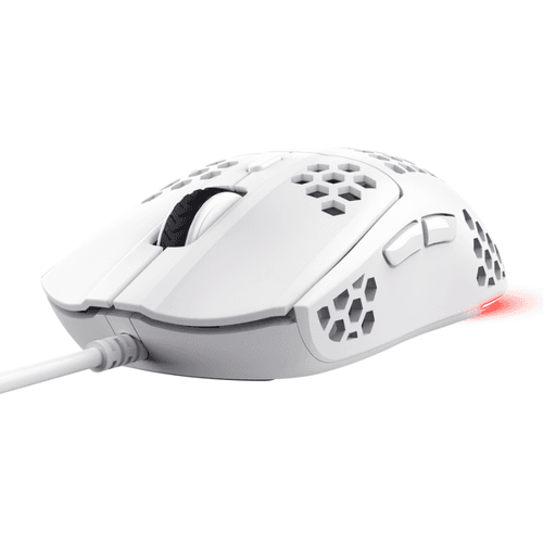 Mouse Trust Helox Gaming Ultraligero White Gxt928w