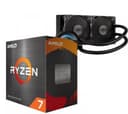 Procesador AMD Ryzen 7 5800XT 4.8GHz Turbo AM4 + Corsair NAUTILUS 240 RS LCD Water Cooler thumbnail