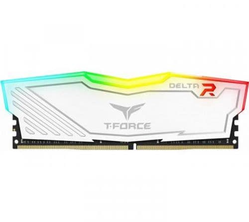 Memoria Team DDR4 8GB 3200MHz T-Force Delta RGB White CL16-20-20-40