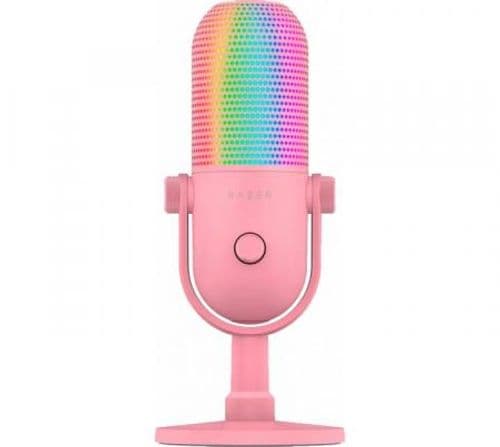 Microfono Razer Seiren V3 Chroma RGB Rose