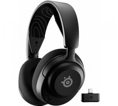 Auriculares SteelSeries Arctis Nova 5 Wireless 2.4Ghz Bluetooth ClearCast 2.X Black 60Hs PC/PS/MAC/Switch