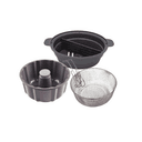 Essen Savarin 24cm, Vaporizador 18/28cm Y Cestillo Freidor Colgante thumbnail