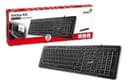Teclado Genius Slimstar 820 Retroiluminado Black Usb thumbnail