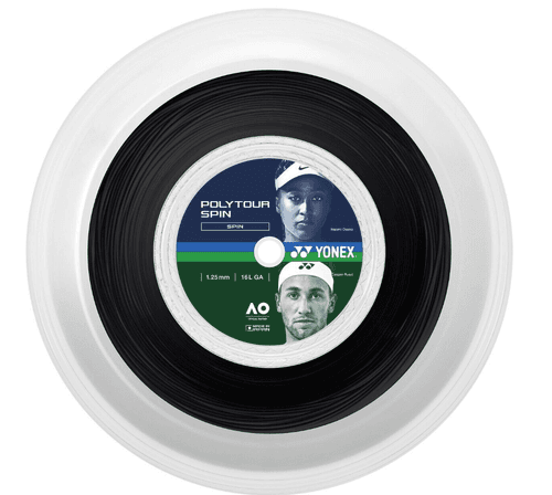 ROLLO YONEX POLY TOUR DRIVE 1.25MM (BLACK) 200M