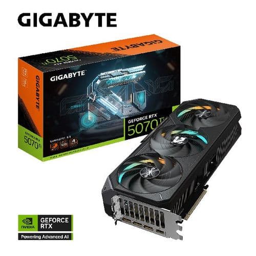 Placa De Video Geforce Rtx 5070 Ti 16gb Gigabtyte Gaming Oc