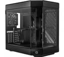 Gabinete HYTE Y60 Pitch Black Vidrio Templado 3x120mm Flow FE12 Fans Vertical GPU Mount Inc. Cable Riser PCIe 4x16 USB-C 3.2 thumbnail