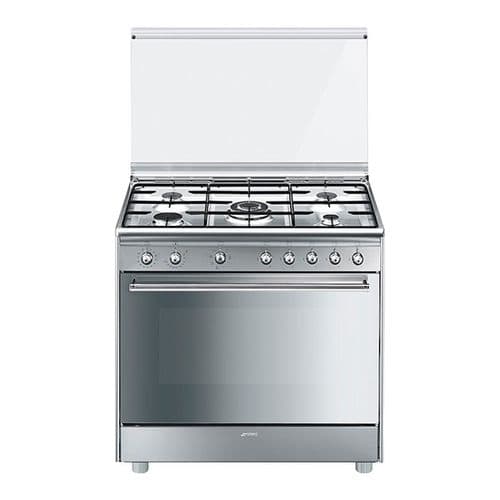 Cocina Smeg Mixta 90cm