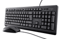 Combo Teclado + Mouse Trust Primo Black Usb Silencioso thumbnail
