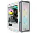 Gabinete Corsair ICUE 5000T RGB White 3x120mm LL120 ARGB Fans + HUB thumbnail