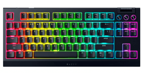 Teclado Gamer Razer Blackwidow V4 Tkl Hyperspeed Wirelless + Bt Esp