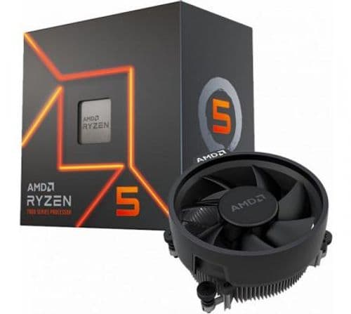 Procesador AMD Ryzen 5 7600 5.1GHz Turbo AM5 + Wraith Stealth Cooler